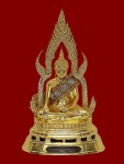 พระบูชาพระพุทธชินราช วัดประสาทบุญญาวาส(สามเสน)  หน้าตัก 5 นิ้ว ปิดทอง 100% สวยๆ
